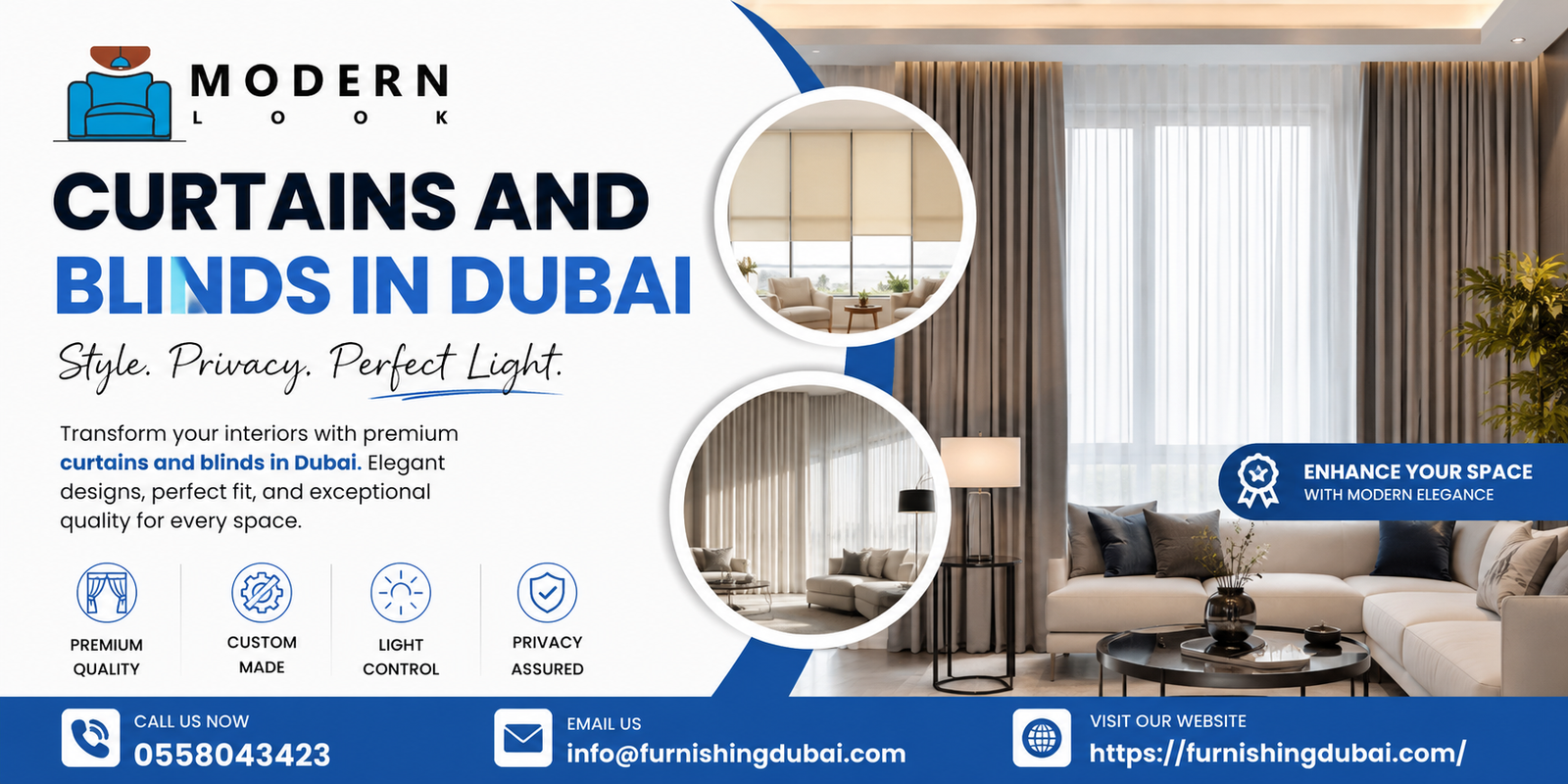 Curtains and Blinds in Dubai