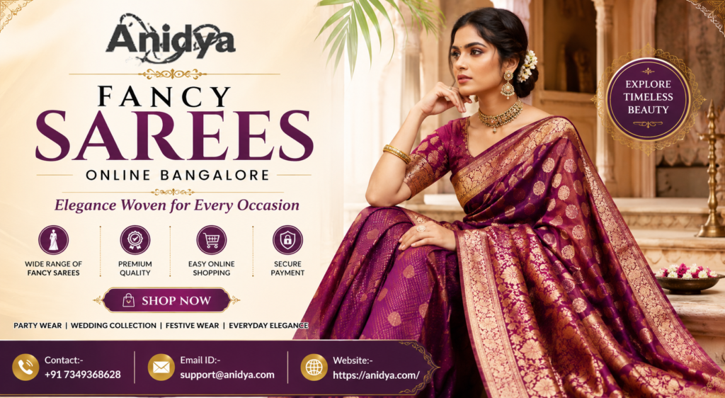 fancy sarees online Bangalore