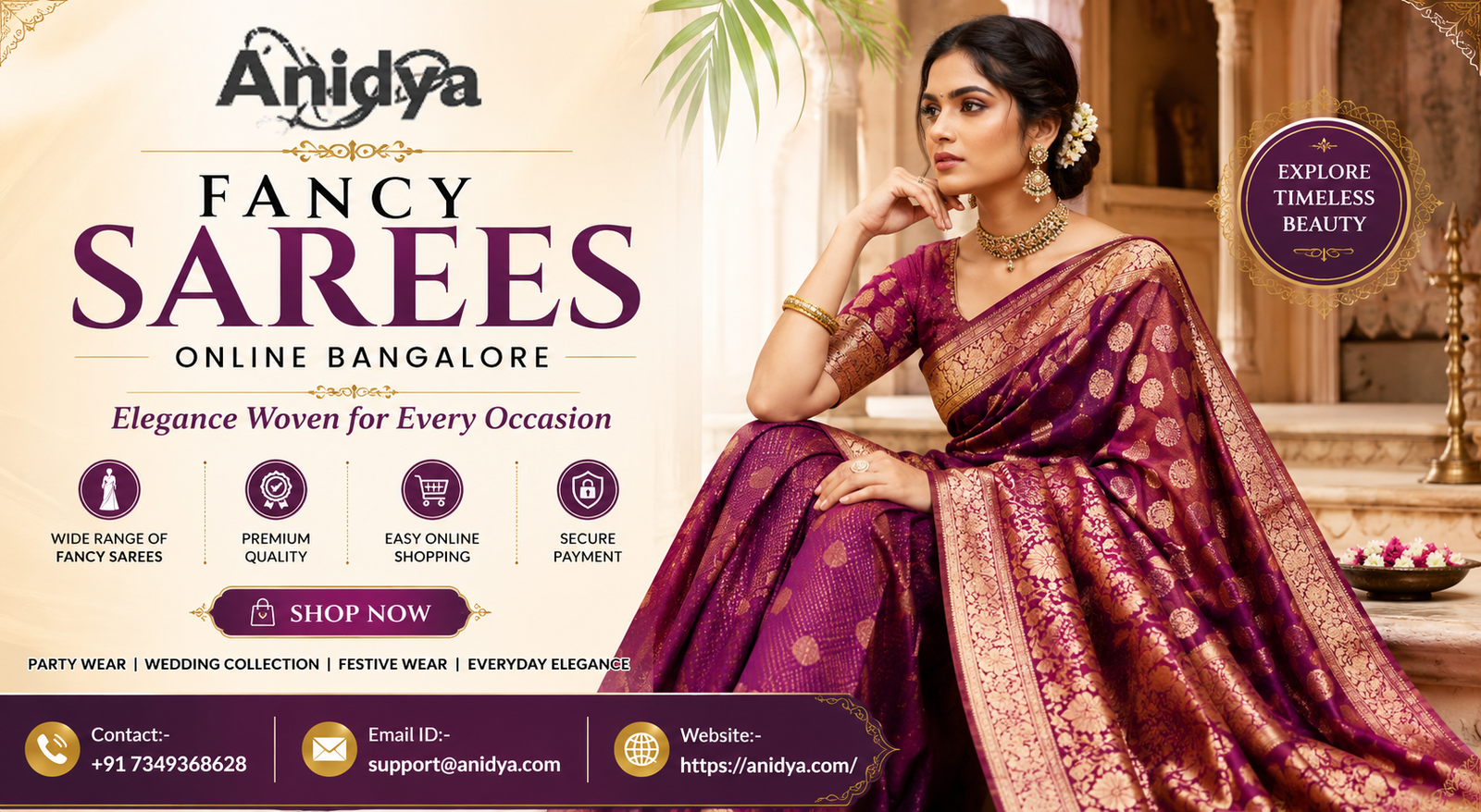 fancy sarees online Bangalore