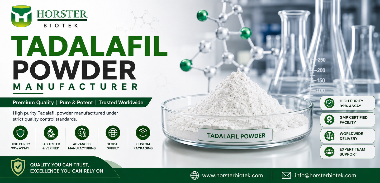 Tadalafil Powder Manufacturer